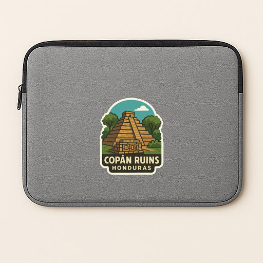Copán Ruins Honduras Iron On Heat Transfer Vinyl HTV Die-Cut Symbolic Landmark