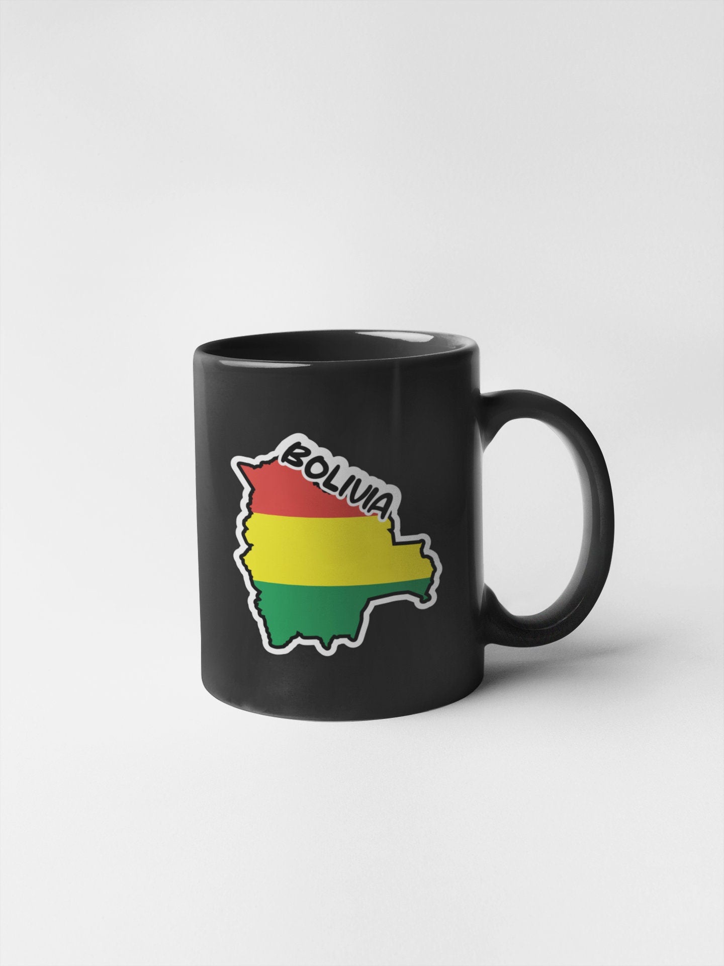 Bolivia Map Flag Sticker Decal