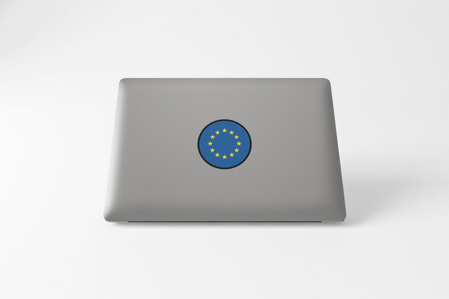 European Union Flag Circle Sticker Decal