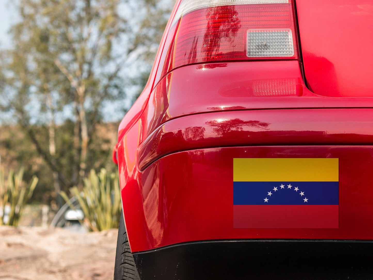 Venezuela Flag Sticker Decal / Bolivarian Republic of Venezuela / República Bolivariana de Venezuela / Caracas / Venezuelan