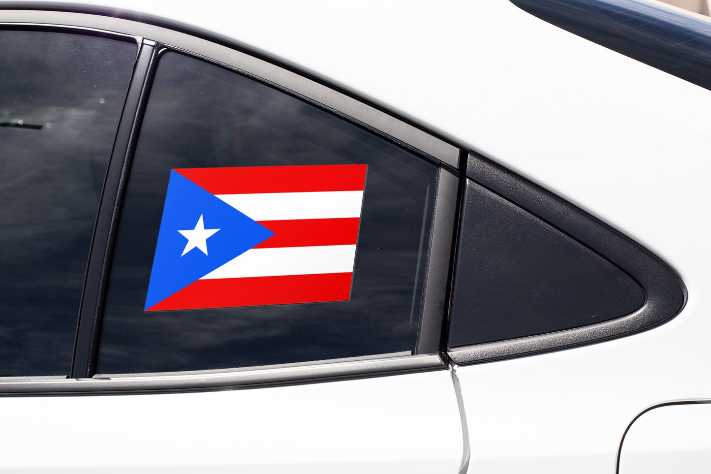 Puerto Rico Flag Sticker Decal