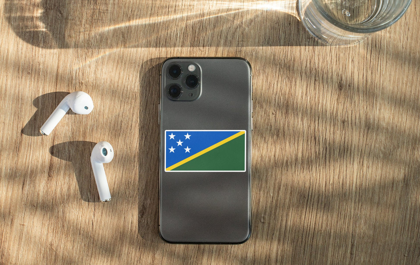 Solomon Islands Flag Sticker Decal
