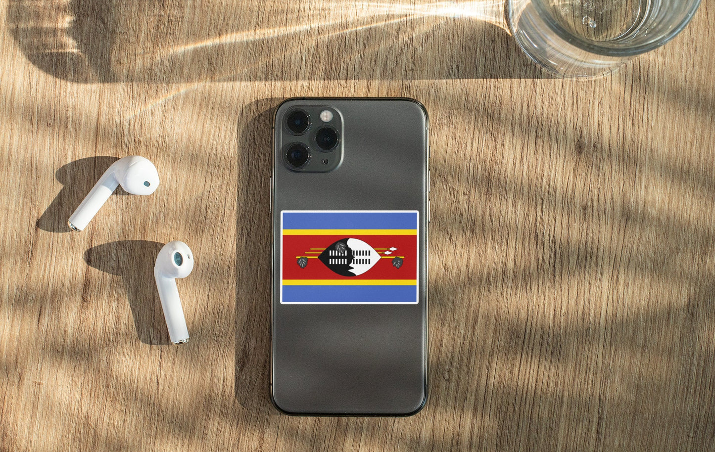 Eswatini Flag Sticker Decal