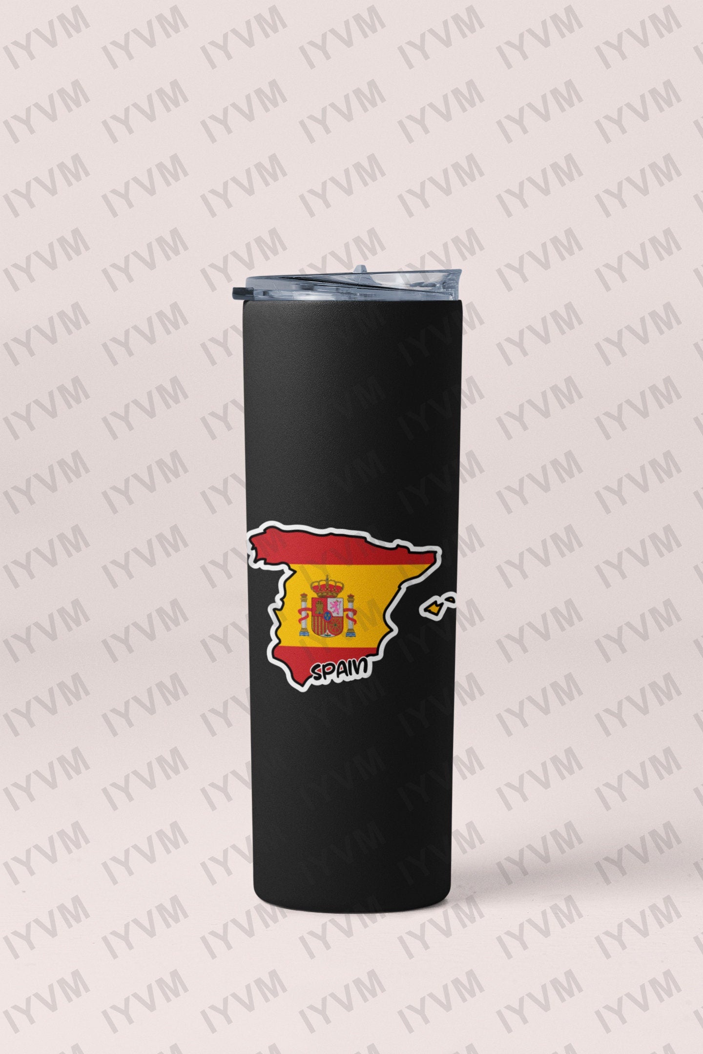 Spain Map Flag Sticker Decal / Kingdom of Spain / Reino de España / Plus ultra / Spanish