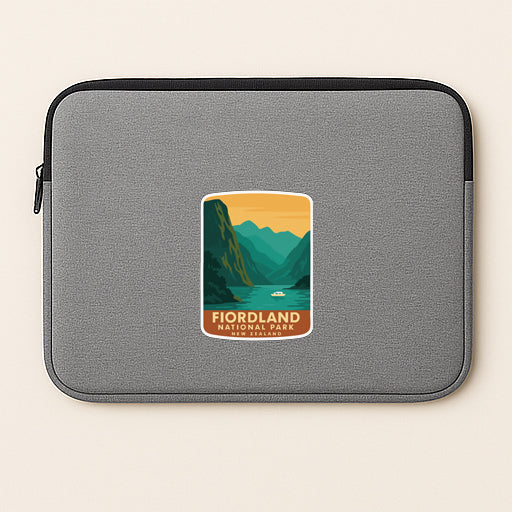 Fiordland National Park New Zealand Iron On Heat Transfer Vinyl HTV Symbolic