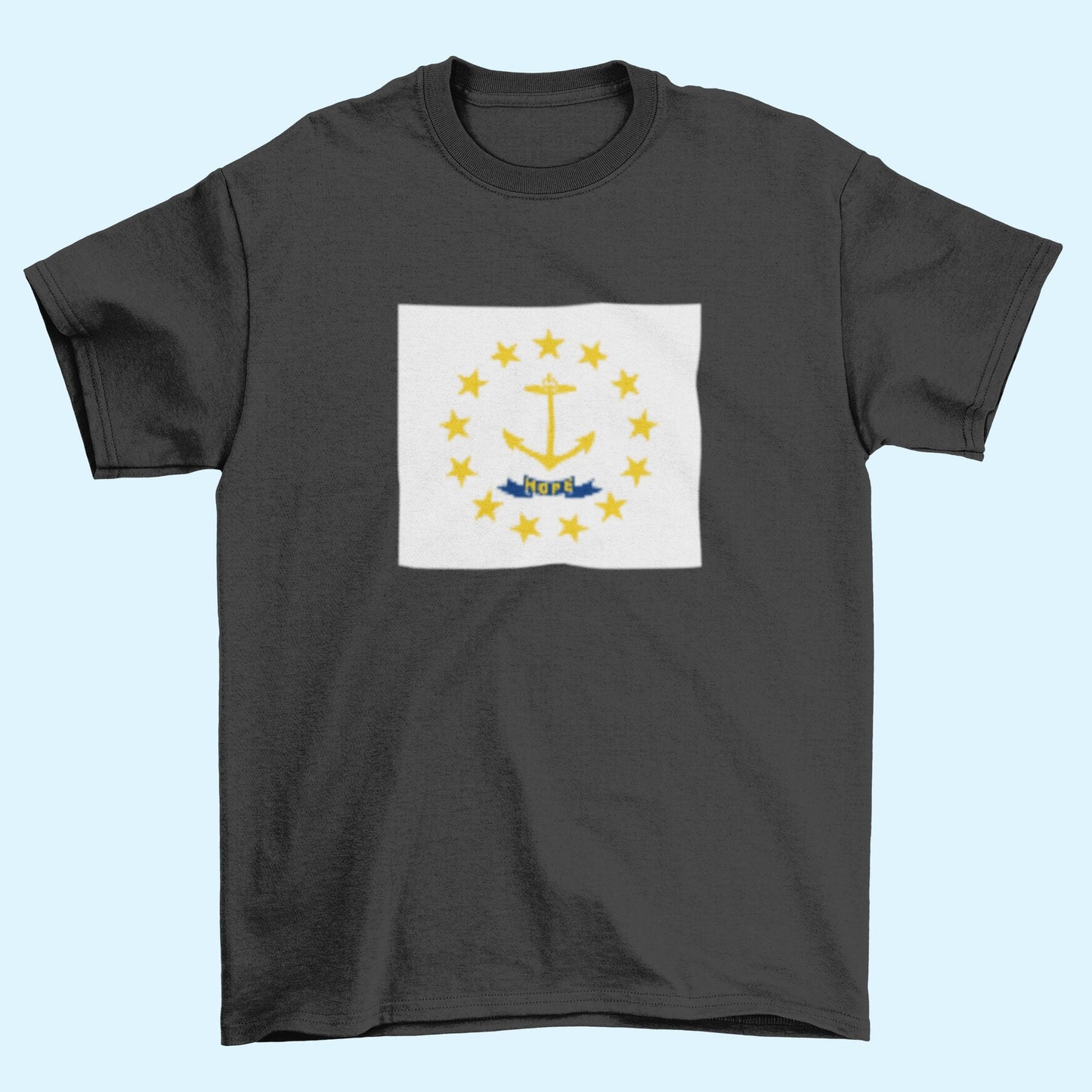 State of Rhode Island Flag Iron On Heat Transfer Vinyl HTV  Rhode Island State  Providence  The Ocean State  Little Rhody  Rogues Island /