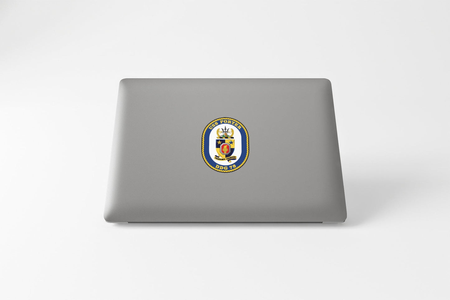 USS Porter DDG-78 Badge Sticker Decal Arleigh Burke Class Destroyer Car Sticker Bumper Sticker for Car Emblem