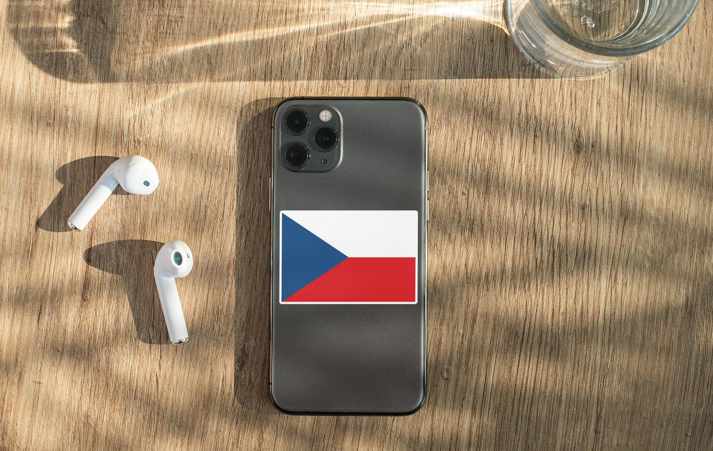 Czech Republic Flag Sticker Decal