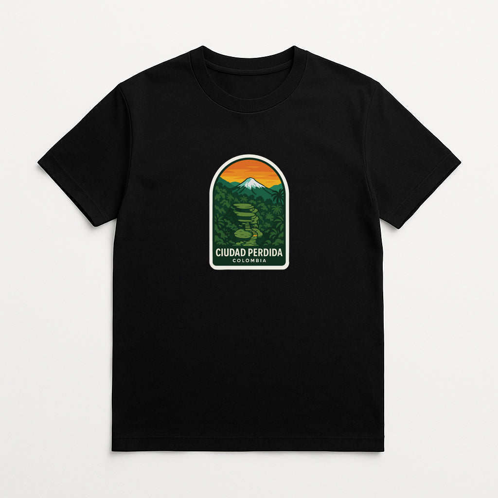 Ciudad Perdida / Lost City Colombia Iron On Heat Transfer Vinyl HTV Symbolic