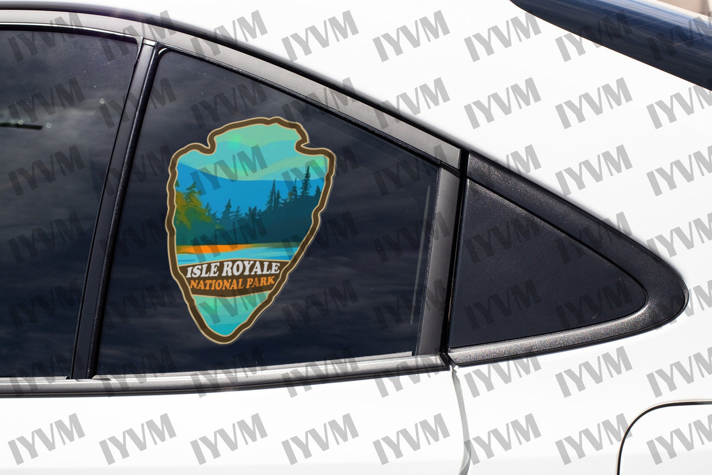 Isle Royale National Park Sticker Decal - US National Parks Series