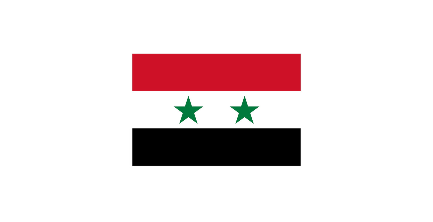 Syria Flag Sticker Decal