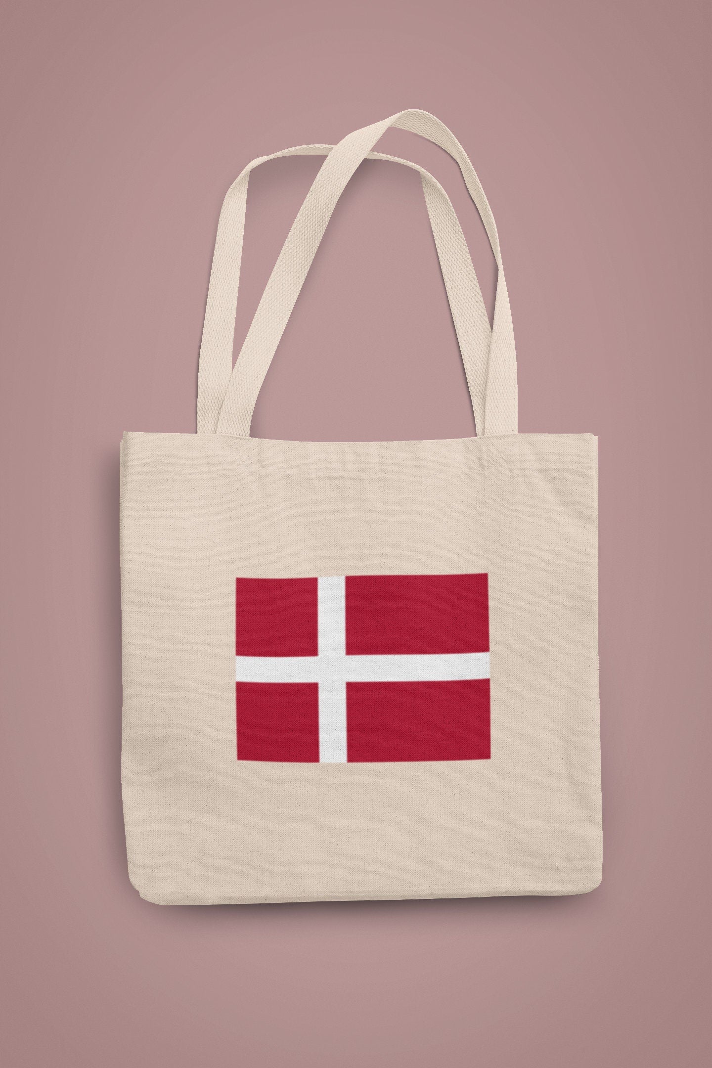 Denmark Flag Iron On Heat Transfer Vinyl HTV / Copenhagen / Guds hjælp, folkets kærlighed, Danmarks styrke / Danish