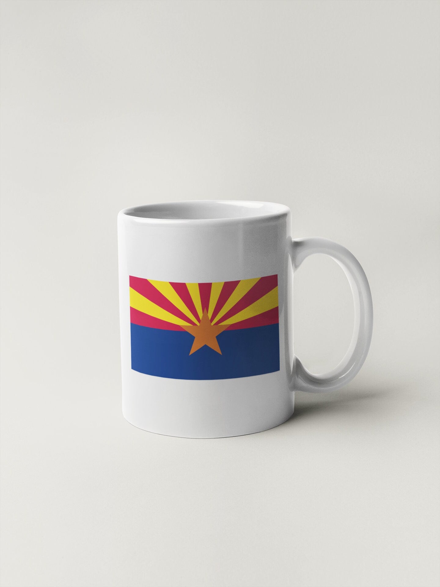 Arizona State Flag Vinyl Sticker Decal