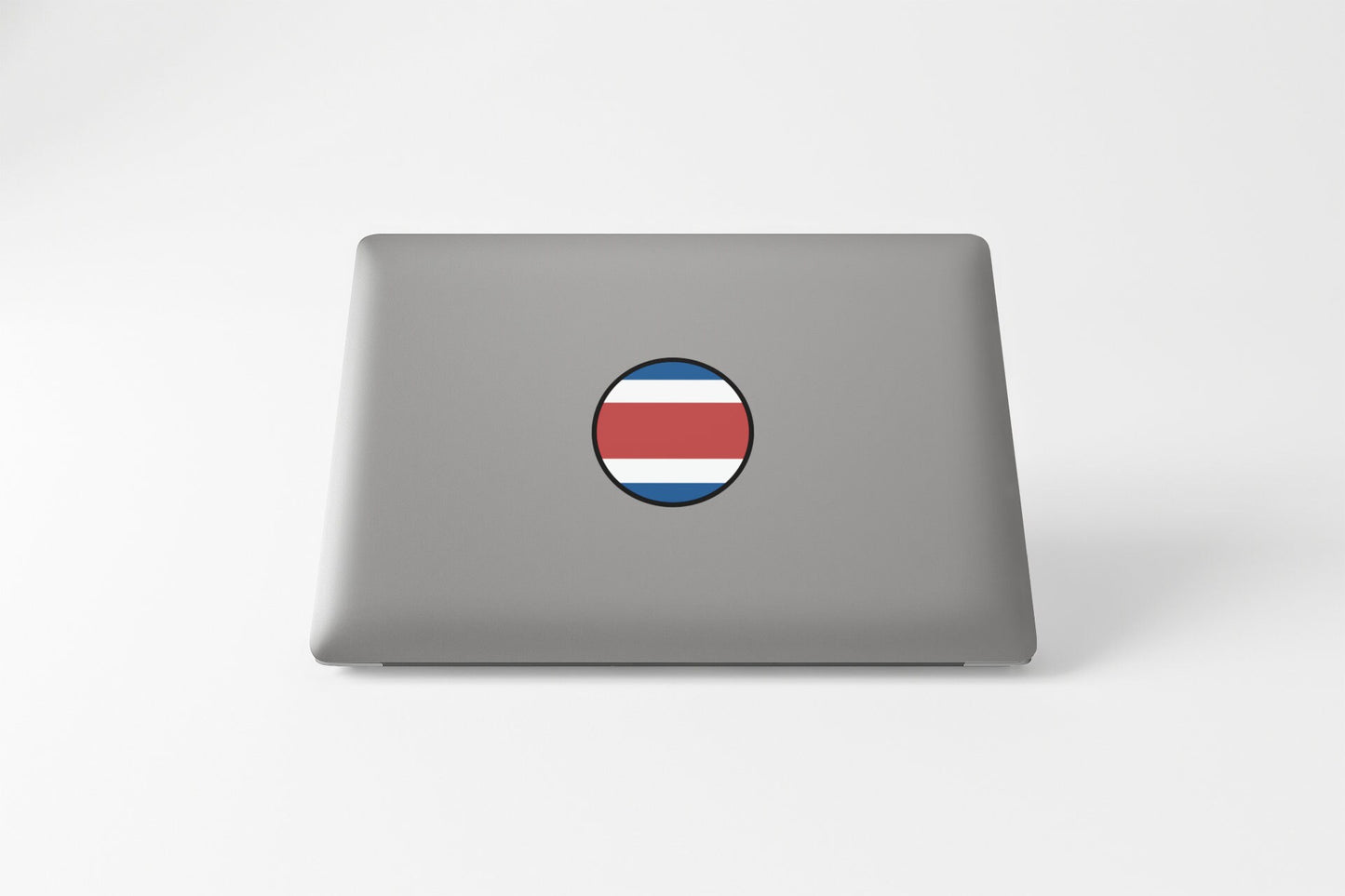 Costa Rica Flag Circle Sticker Decal