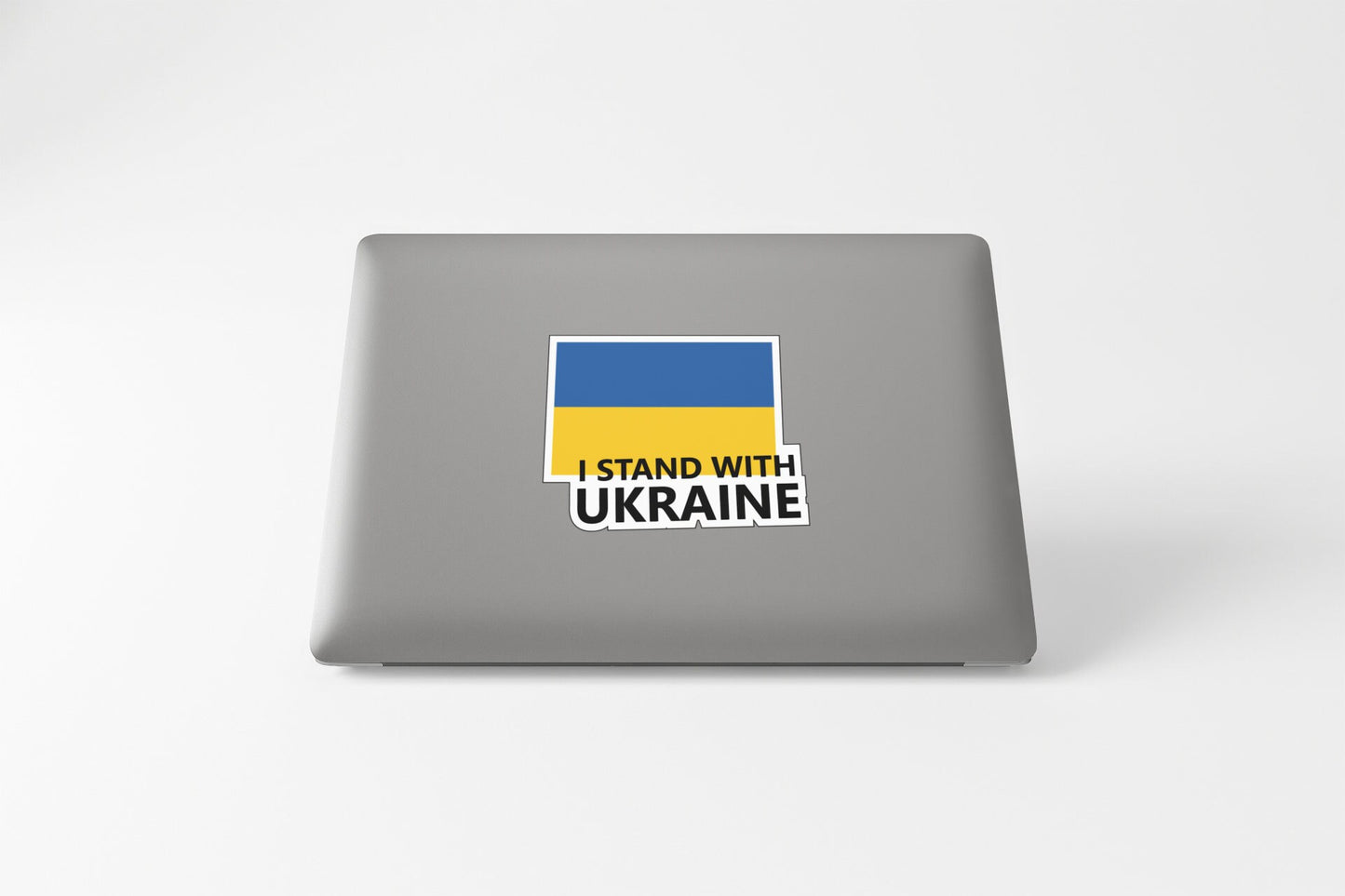 Ukraine Flag I Stand with Ukraine Sticker Decal / Russia Invasion / Anti War / Say No to War / Pray for Ukraine and Ukrainians / World Peace