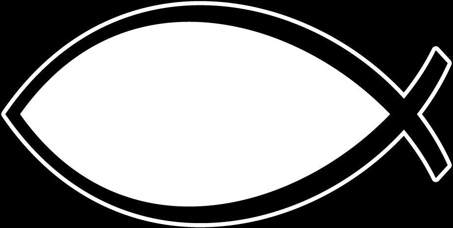 Christian Fish Ichthys Sticker Decal Vinyl Decal God Jesus Holy Spirit Bible Church Faith Love Peace Forgiveness