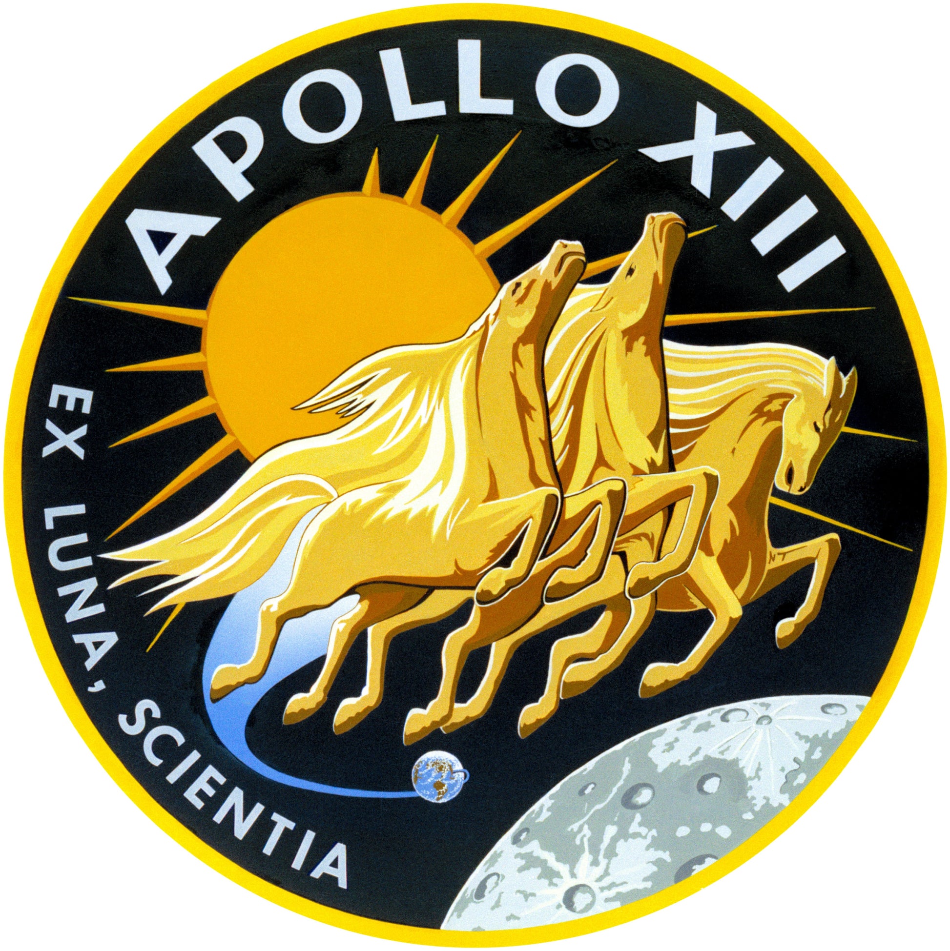 the emblem of the space station for nasa