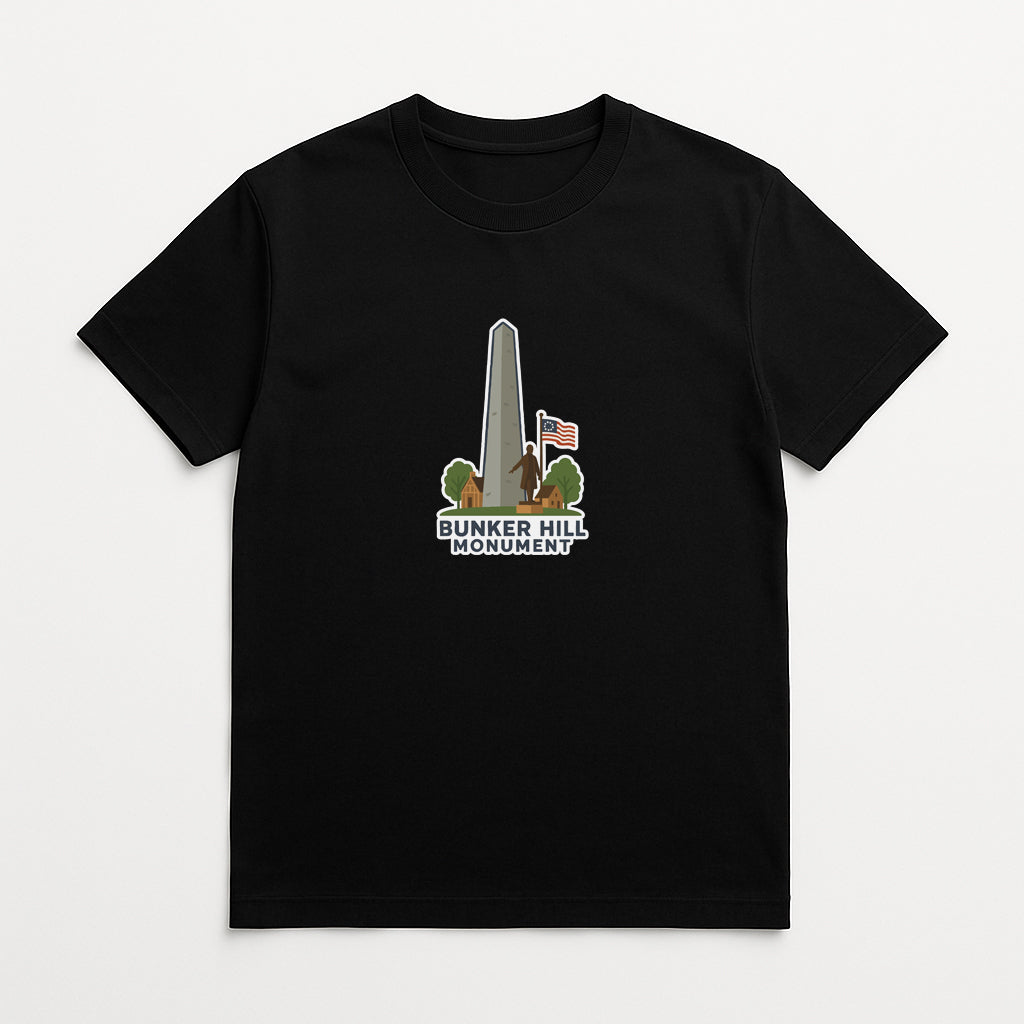 Bunker Hill Monument Massachusetts Iron On Heat Transfer Vinyl HTV Symbolic