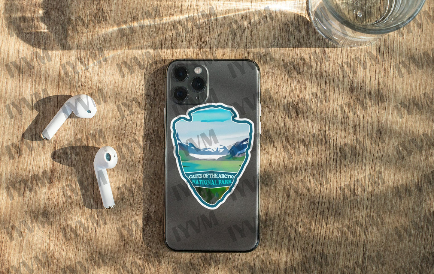 Gates of the Arctic National Park Sticker Decal - US National Parks Series