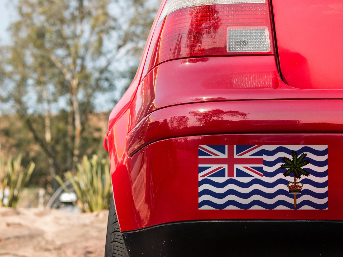 British Indian Ocean Territory BIOT Flag Sticker Decal