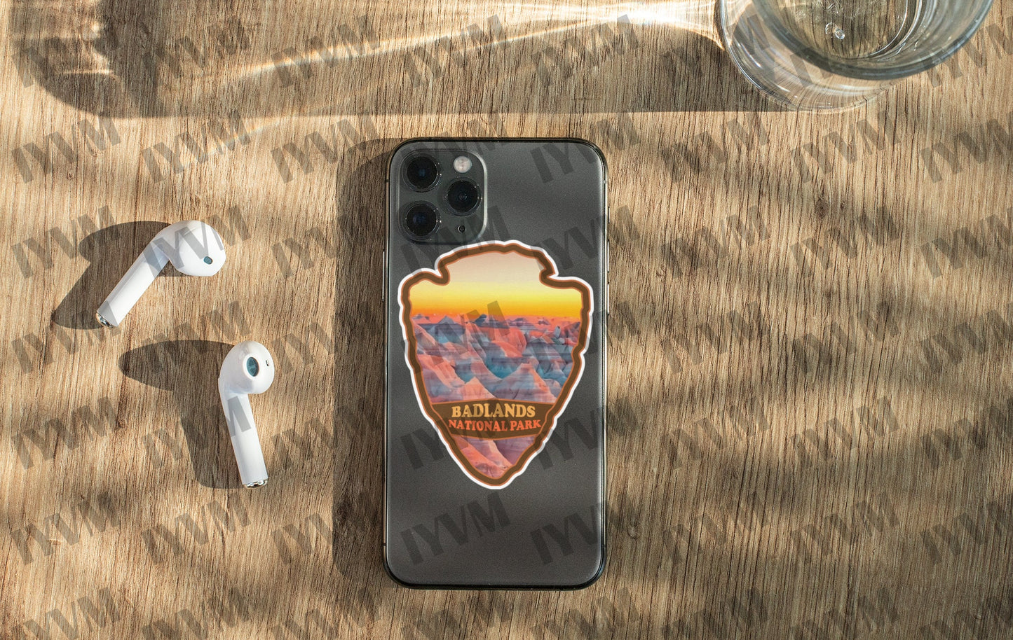 Badlands National Park Sticker Decal - US National Parks Series