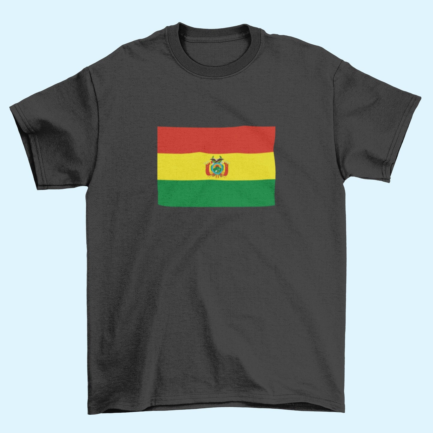 Bolivia Flag Iron On Heat Transfer Vinyl HTV / Sucre / La Unión es la Fuerza / the Plurinational State of Bolivia