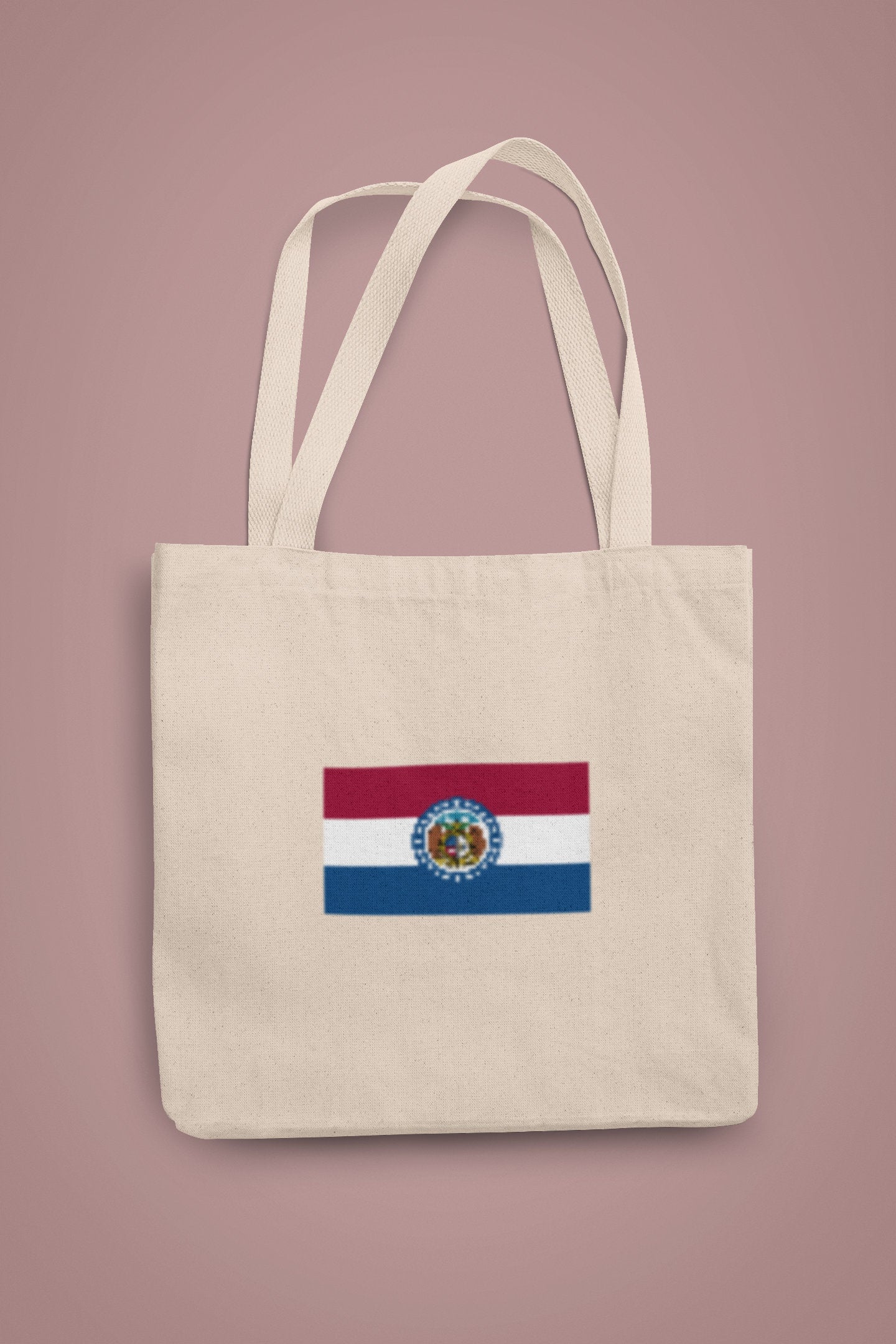 State of Missouri Flag Iron On Heat Transfer Vinyl HTV Missouri State  Jefferson City  The Show Me State  Bullion State  Gateway to the West