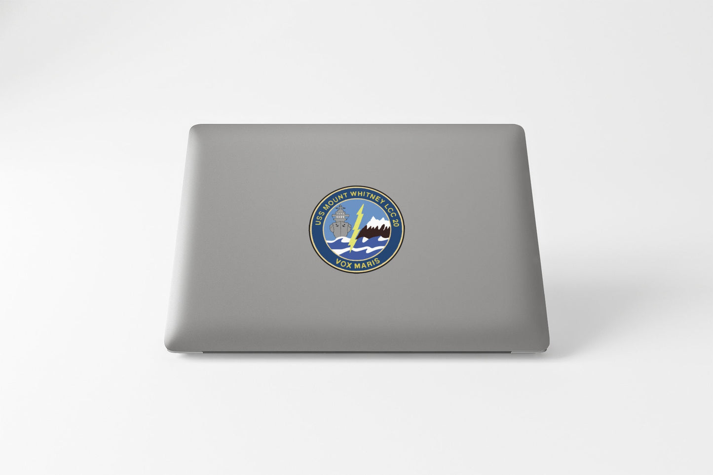 USS Mount Whitney LCC-20 Badge Sticker Decal Blue Ridge Class Amphibious Command Ship Car Sticker Bumper Sticker for Car Emblem
