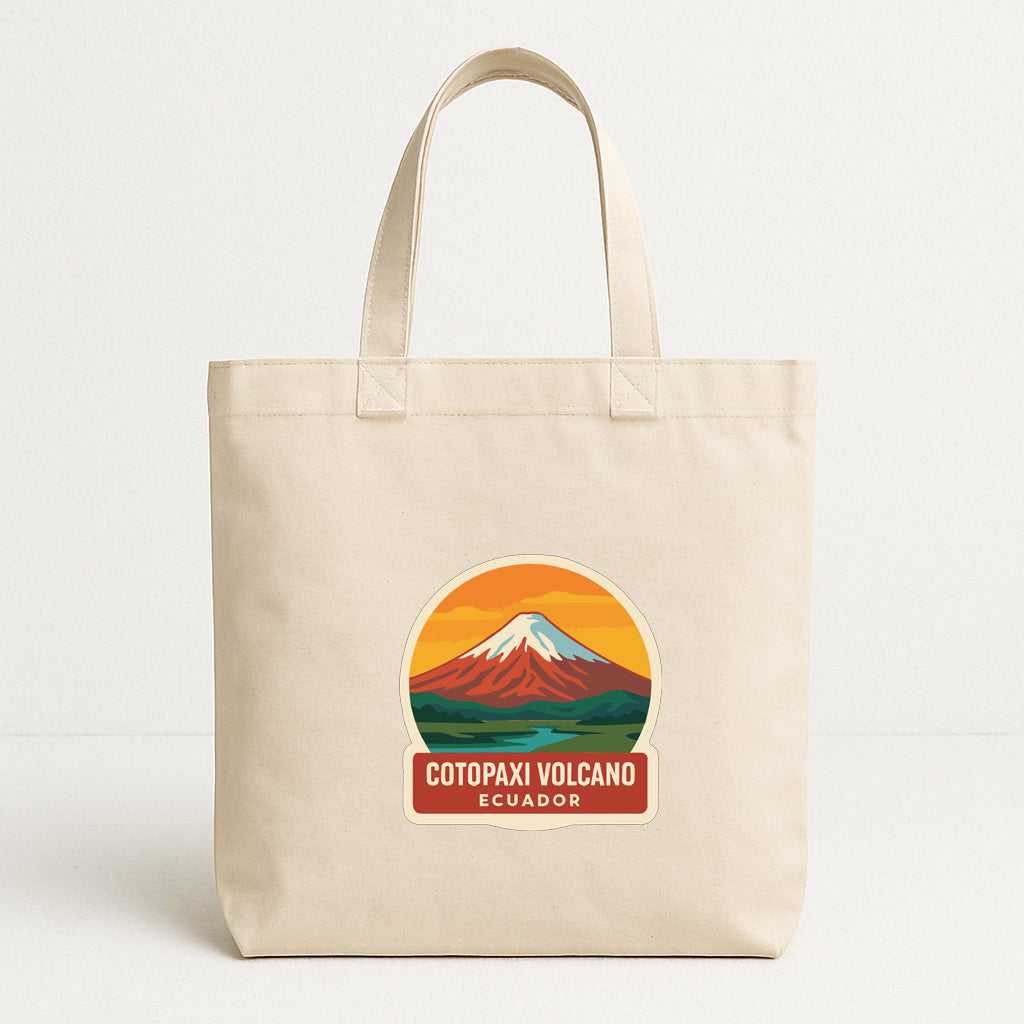 Cotopaxi Volcano Ecuador Iron On Heat Transfer Vinyl HTV Die-Cut Symbolic