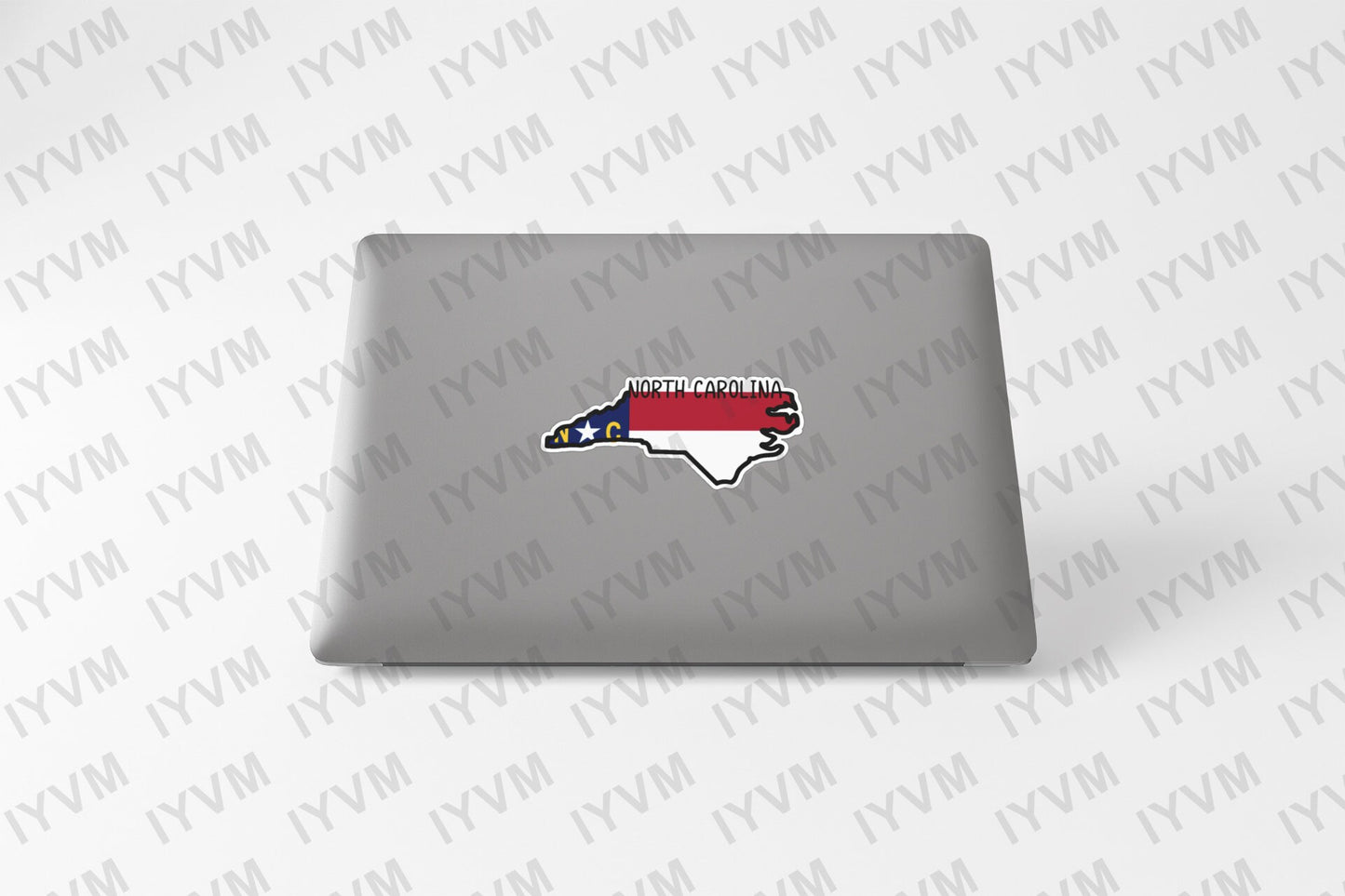 State of North Carolina Map Flag Sticker Decal  USA North Carolina State  Raleigh  The Tar Heel State  First in Flight  First in Freedom /
