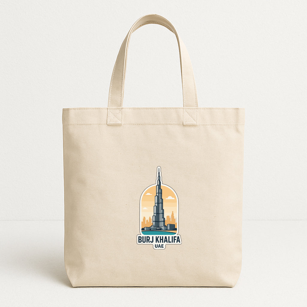 Burj Khalifa UAE Iron On Heat Transfer Vinyl HTV Die-Cut Symbolic Landmark