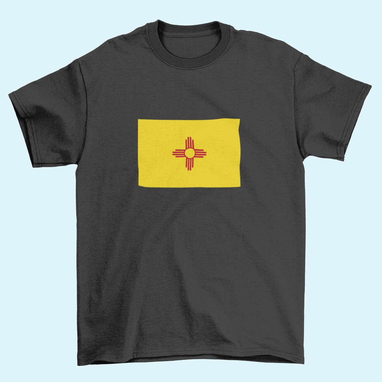 State of New Mexico Flag Iron On Heat Transfer Vinyl HTV  New Mexico State  Santa Fe  The Land of Enchantment  Land of Sunshine