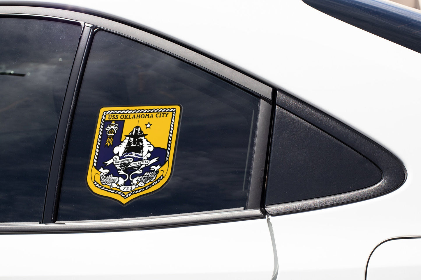 USS Oklahoma City SSN-723 Vinyl Sticker Decal