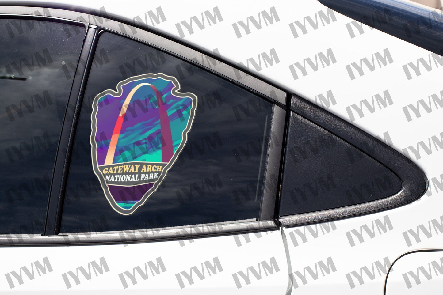 Gateway Arch National Park Sticker Decal - US National Parks Series