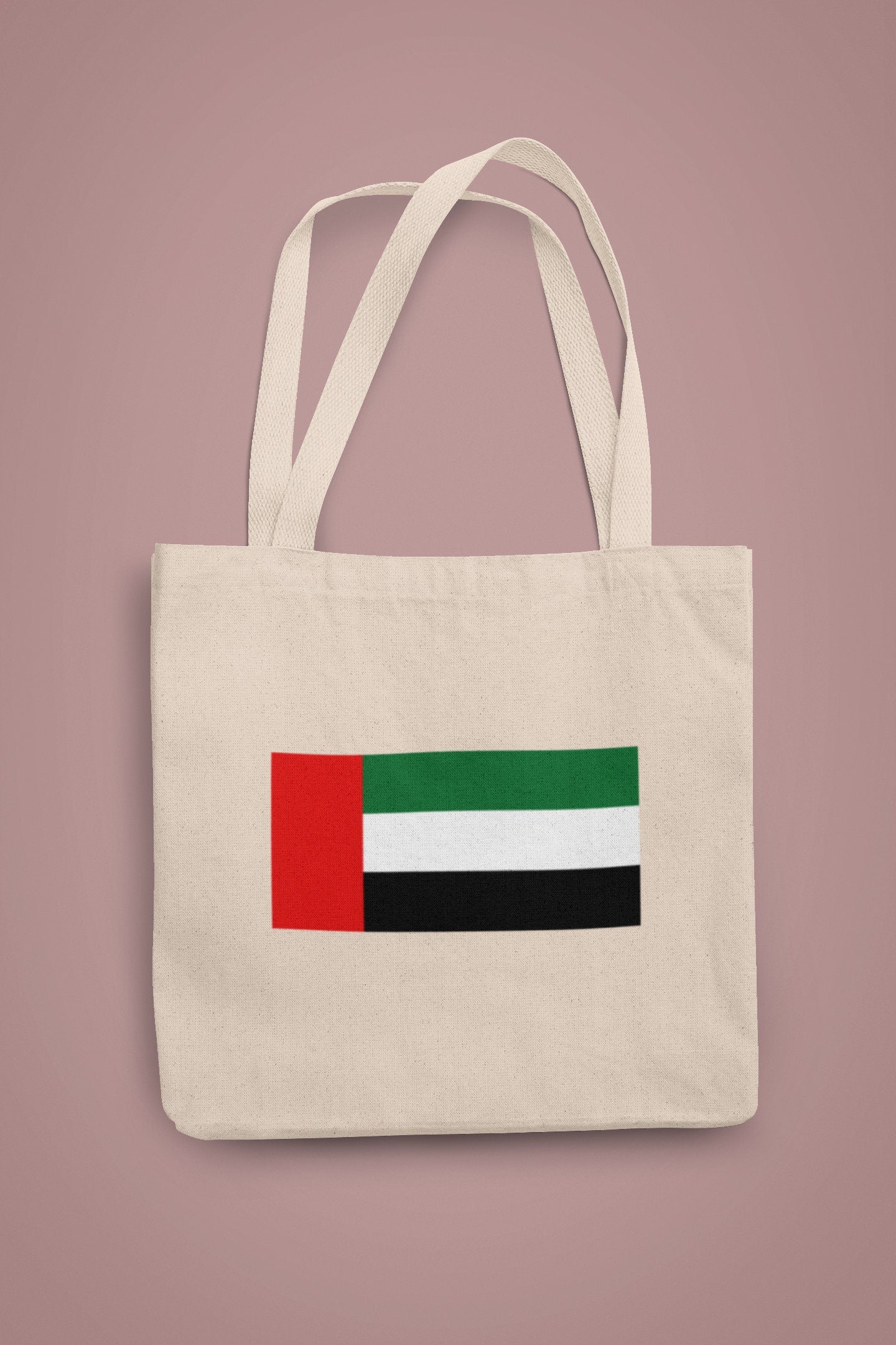 United Arab Emirates Flag Iron On Heat Transfer Vinyl HTV / UAE / Abu Dhabi / Dubai / Emirati