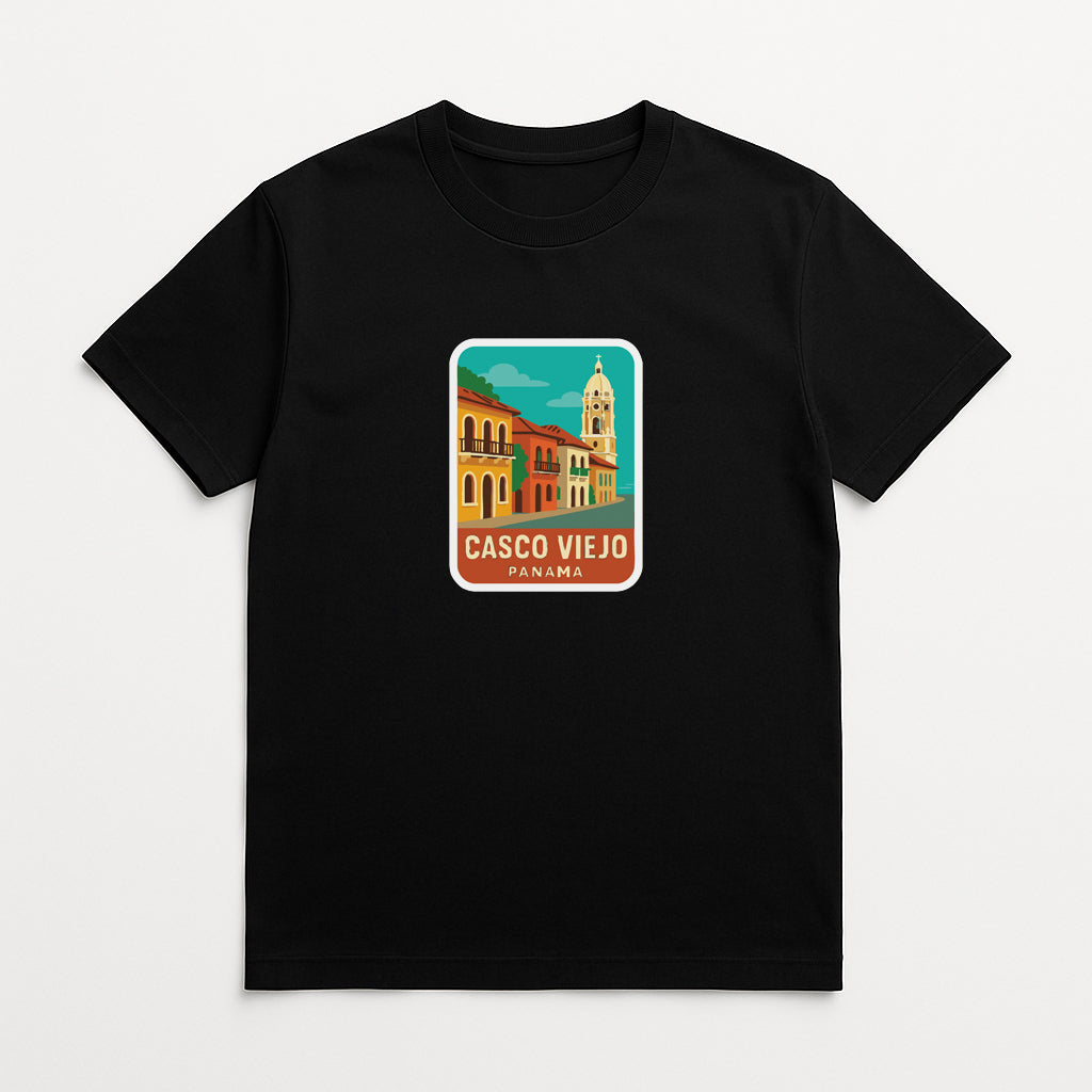 Casco Viejo Panama Iron On Heat Transfer Vinyl HTV Die-Cut Symbolic Landmark