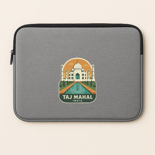 Taj Mahal India Iron On Heat Transfer Vinyl HTV Die-Cut Symbolic Landmark Design