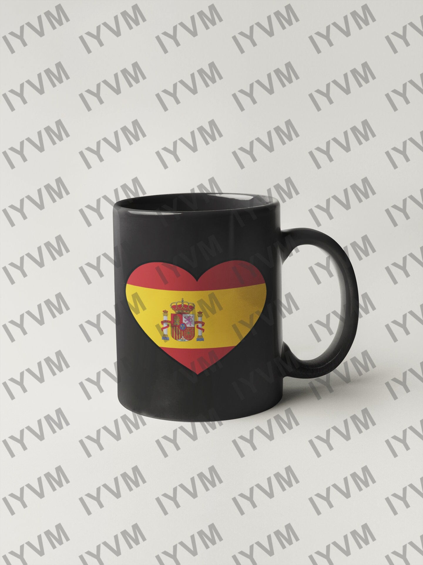 Spain Flag Heart Sticker Decal / Kingdom of Spain / Reino de España / Plus ultra / Spanish