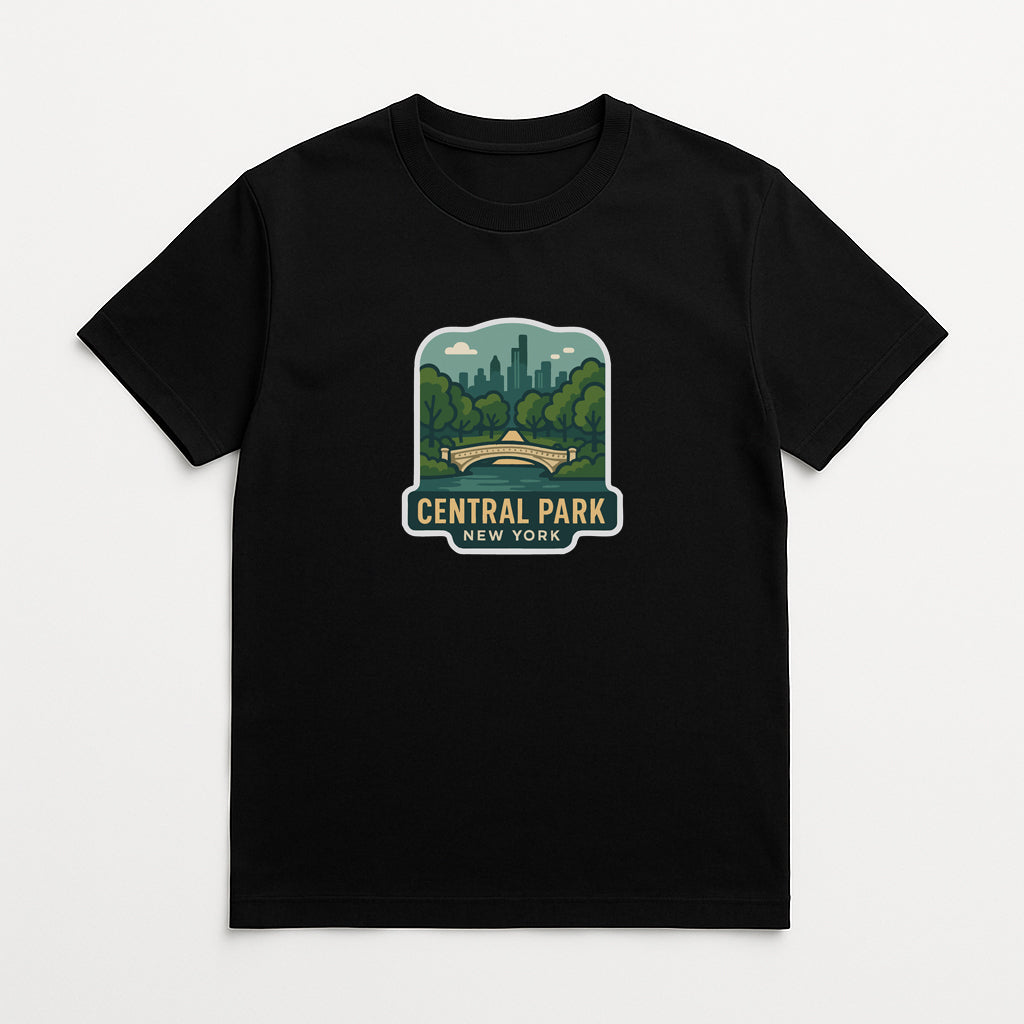 Central Park New York Iron On Heat Transfer Vinyl HTV Die-Cut Symbolic Landmark