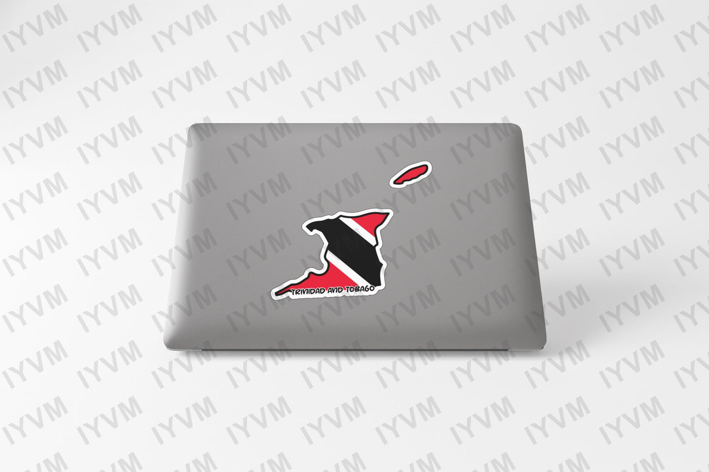 Trinidad and Tobago Map Flag Sticker Decal / Together We Aspire, Together We Achieve / Port of Spain / Trinbagonian / Trini