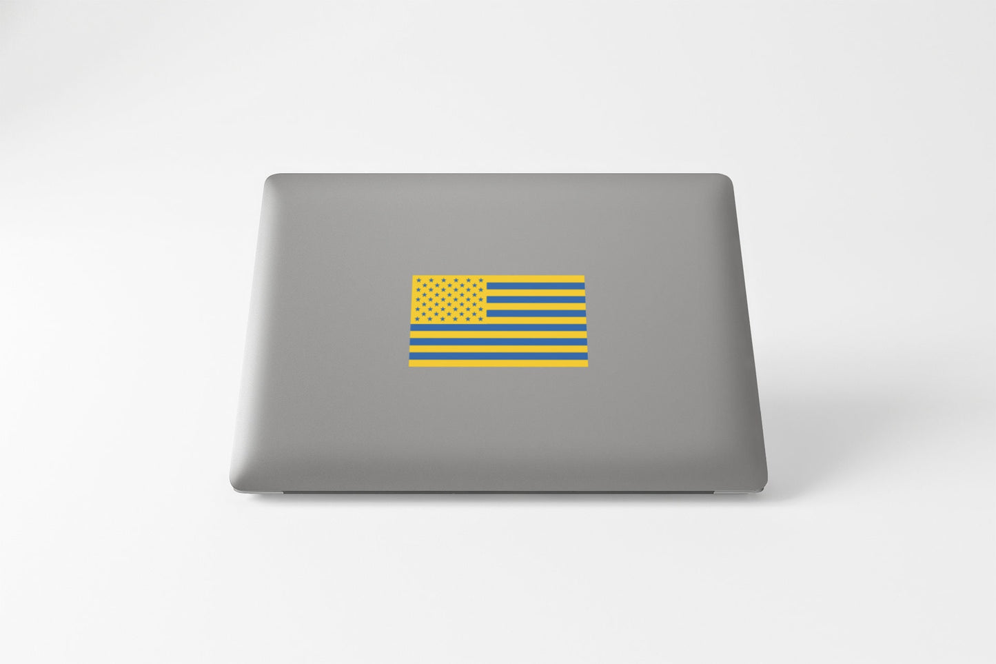 USA Stand with Ukraine Flag Sticker Decal Slava Ukraini Glory to Ukraine Stand with Ukraine Russia Invasion Anti War No War Pray for Ukraine