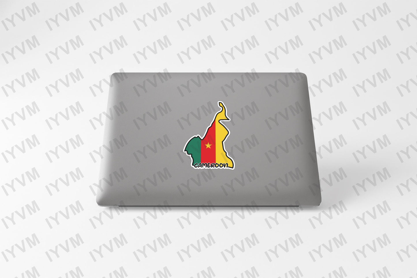 Cameroon Map Flag Sticker Decal / Republic of Cameroon / Yaoundé / Paix – Travail – Patrie / Cameroonian