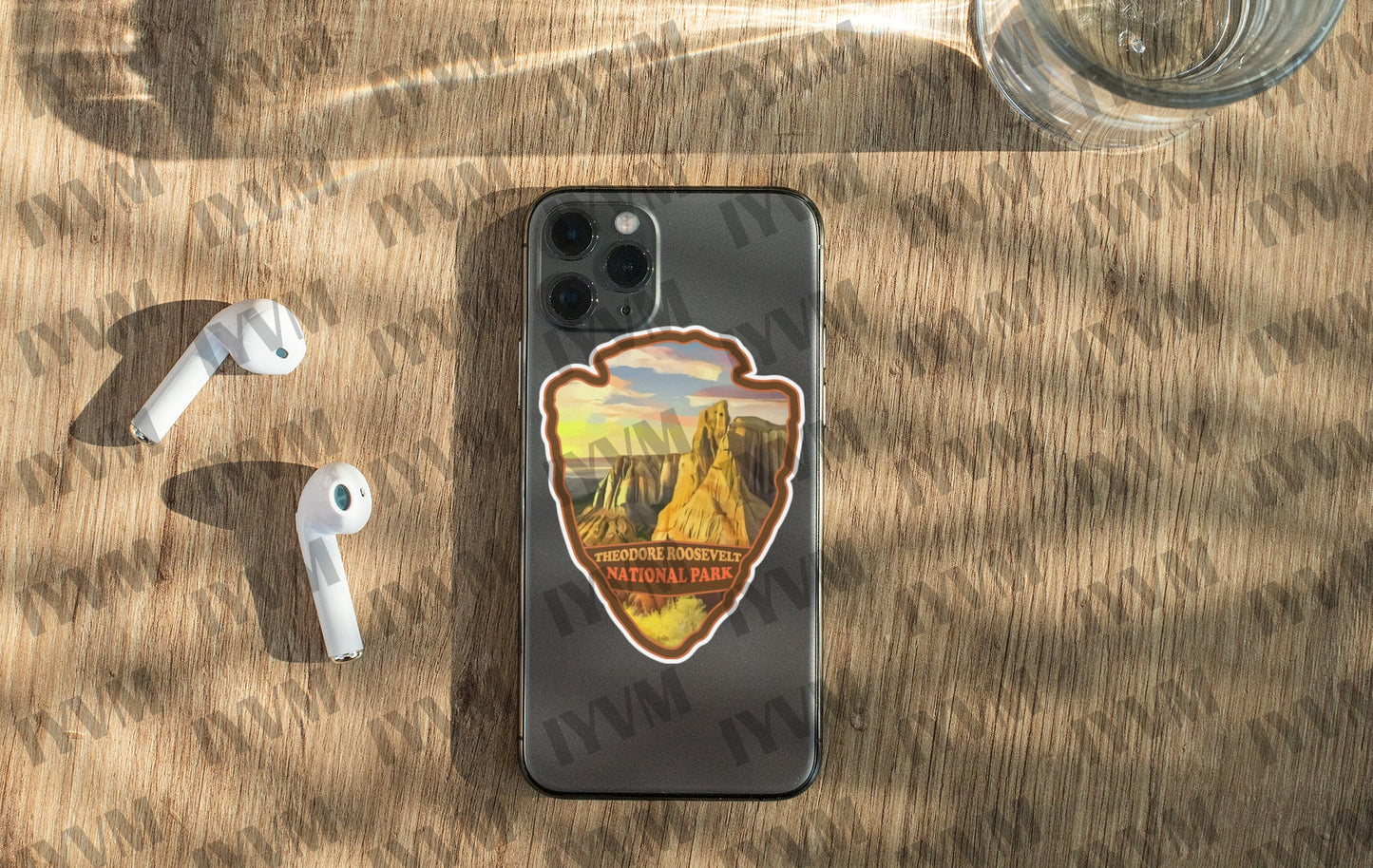 Theodore Roosevelt National Park Sticker Decal - US National Parks Series