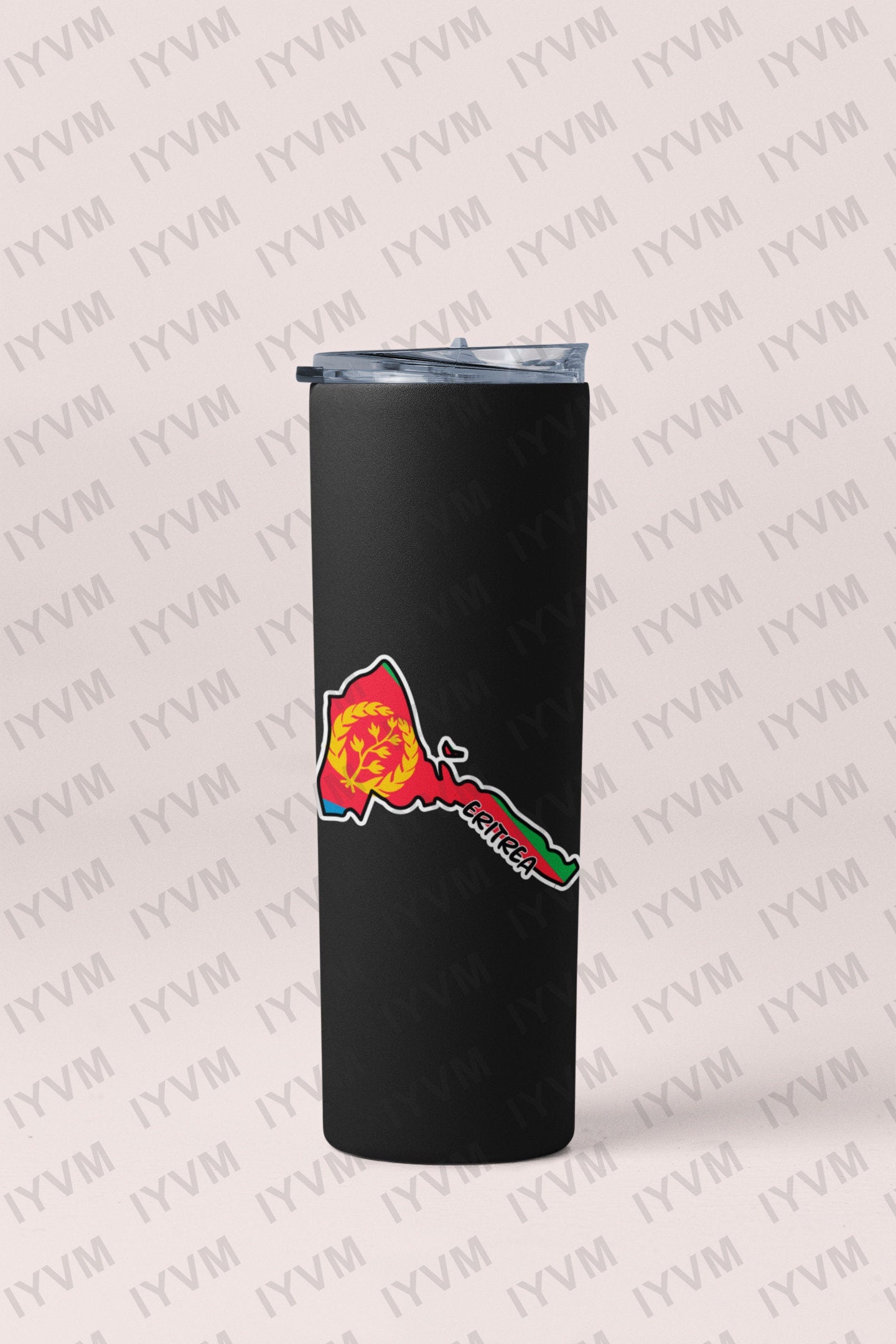 Eritrea Map Flag Sticker Decal / State of Eritrea / Asmara / Tigrinya / Eritrean