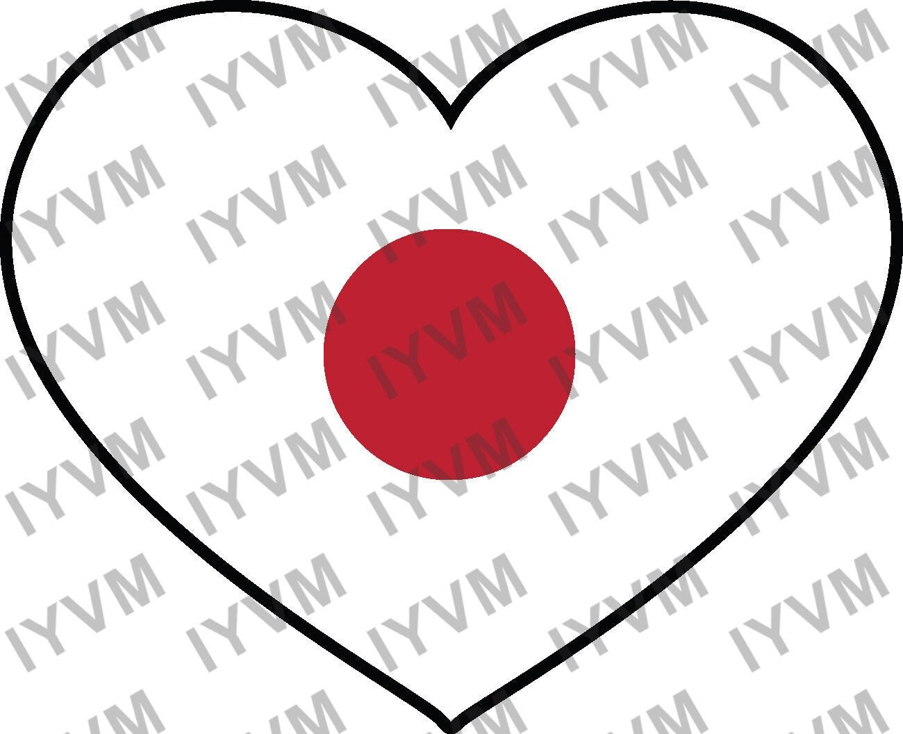 Japan Flag Sticker Decal / 日本国 / Japanese / Tokyo / Nippon
