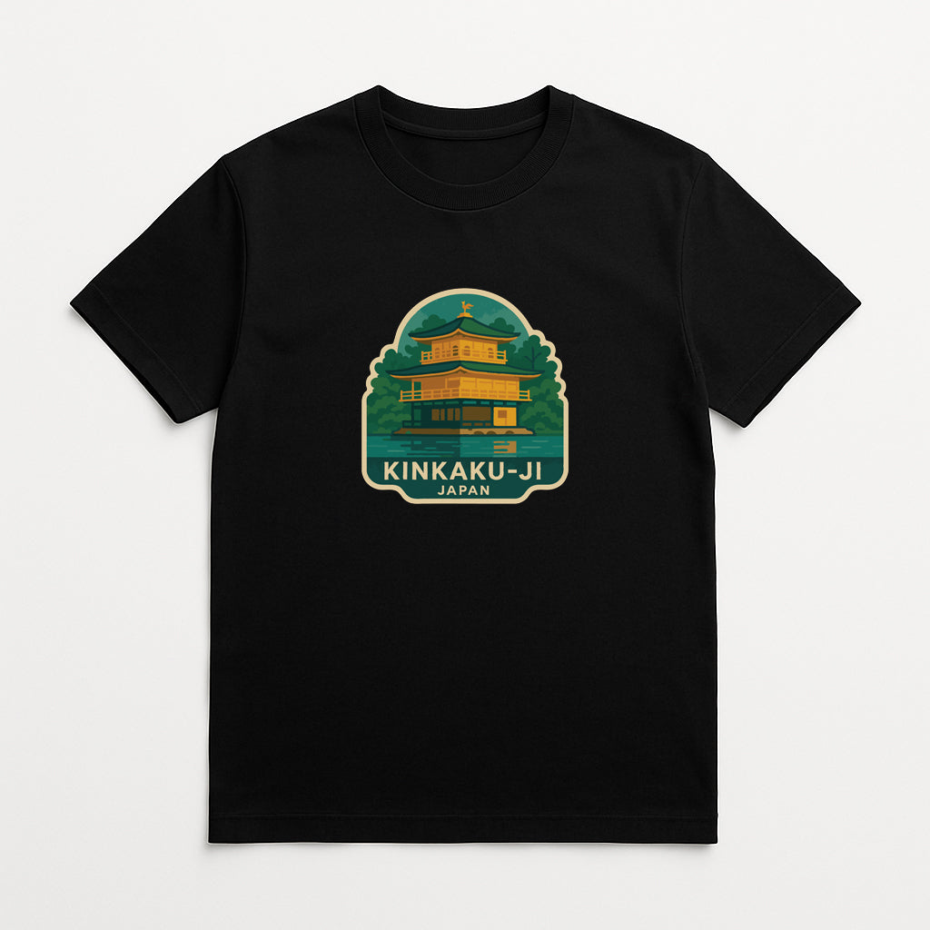 Kinkaku-ji Japan Iron On Heat Transfer Vinyl HTV Die-Cut Symbolic Landmark