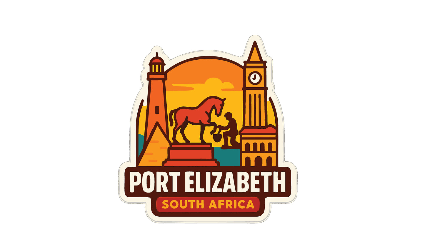 a logo for Port Elizabeth, South Africa.