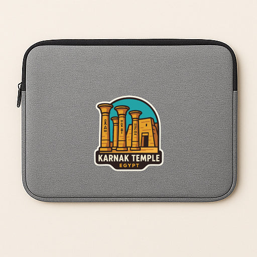 Karnak Temple Egypt Iron On Heat Transfer Vinyl HTV Die-Cut Symbolic Landmark