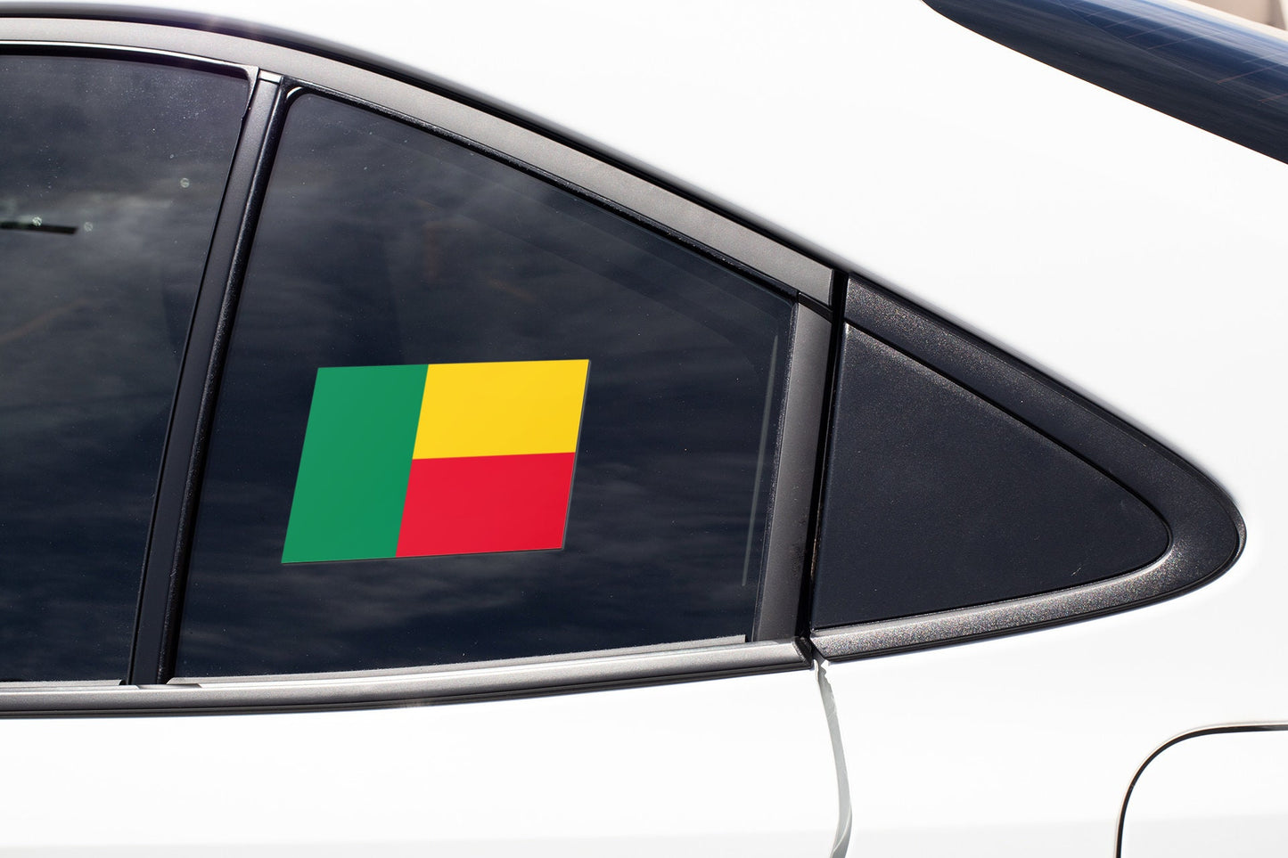 Benin Flag Sticker Decal