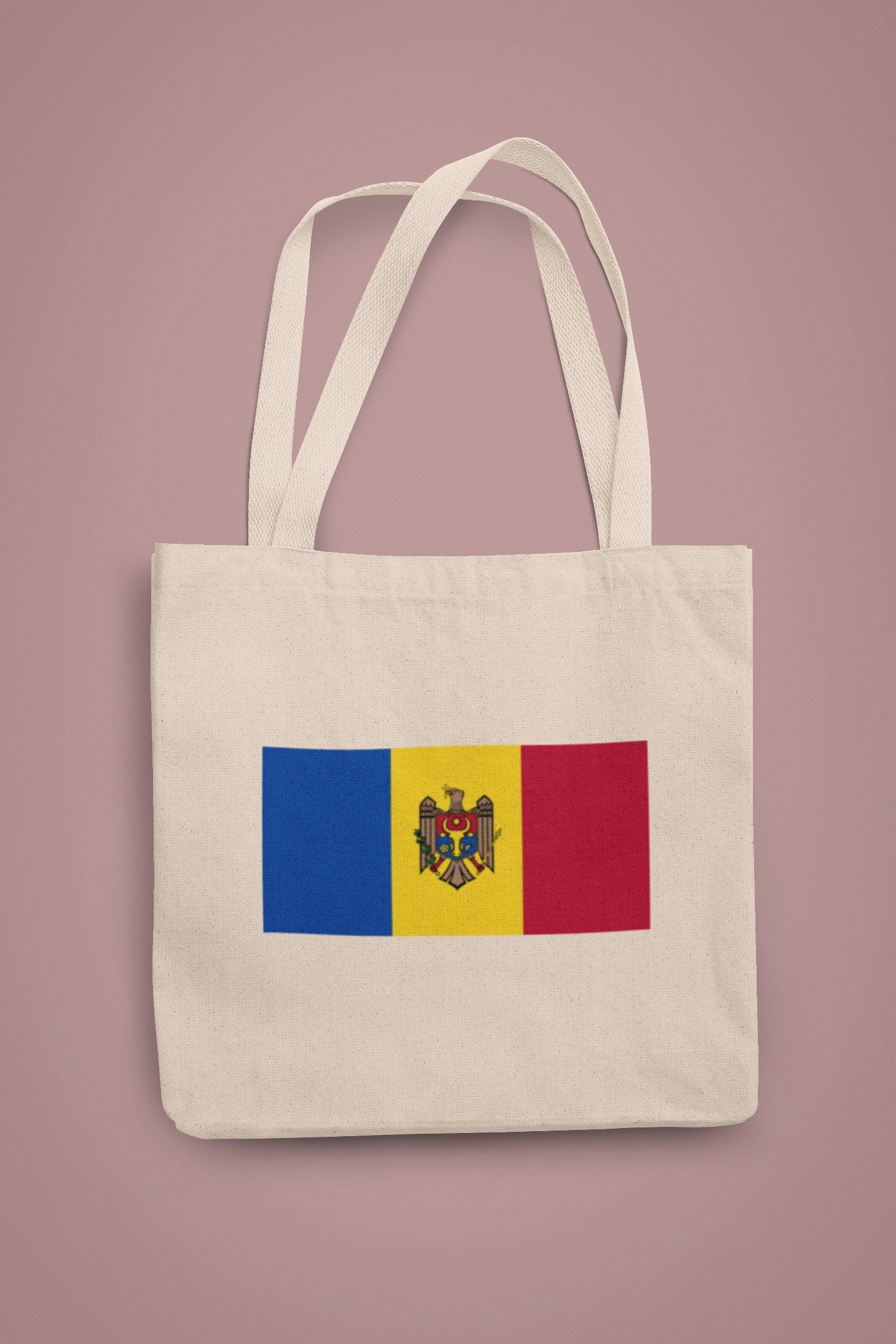Moldova Flag Iron On Heat Transfer Vinyl HTV / Republic of Moldova / Republica Moldova / Chișinău / Moldovan
